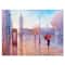 Designart - Big Ben and Woman With Red Umbrella In London - French Country Canvas Wall Art Print